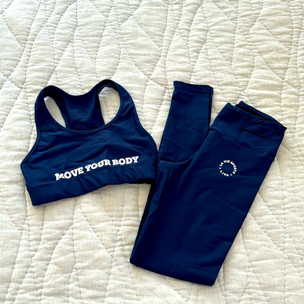 La vie top + legging run